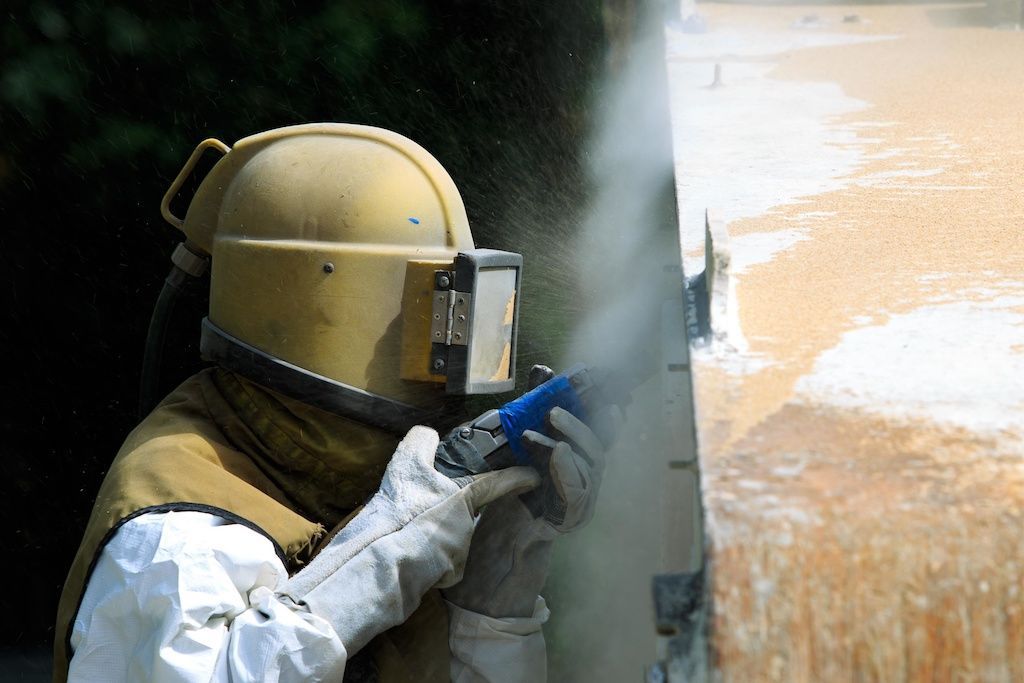 How Sandblasting Prepares Surfaces for a Quality Paint Finish