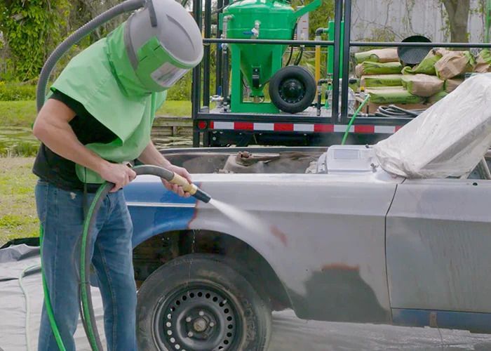 Why Automotive Sandblasting is a Must for Restoring Classic Cars